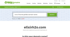 Desktop Screenshot of elixirh2o.com